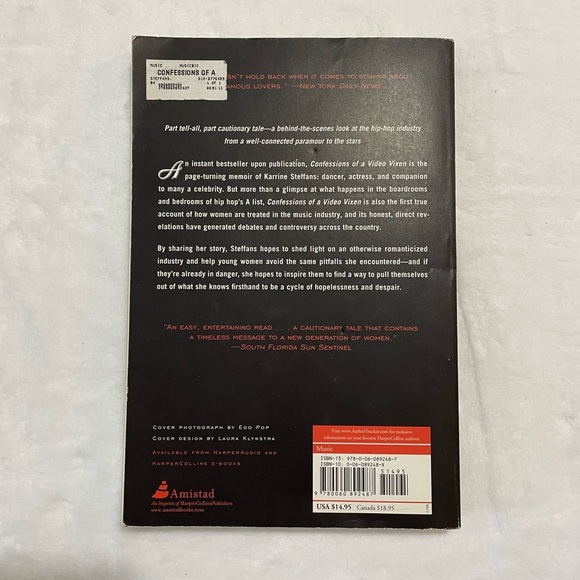 Confessions of a Video Vixen Karinne Steffans Book Pop Culture Memoir Model​ - Picture 2 of 3